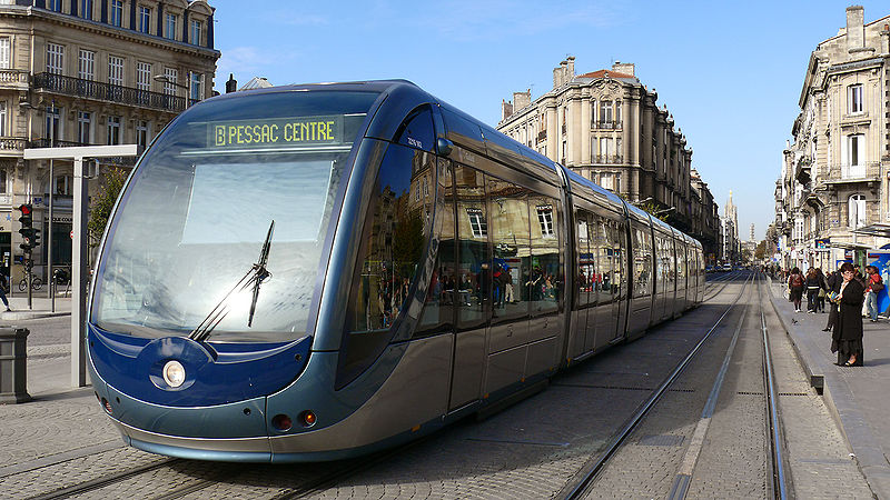 Bordeaux tram photo