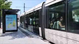 Le Havre trams video