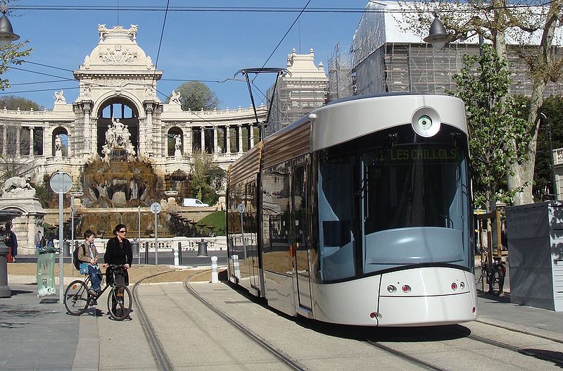 Marseille tram photo