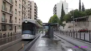Marseille new trams video