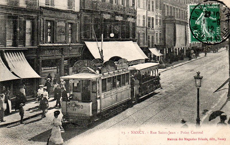 Nancy old tram photo