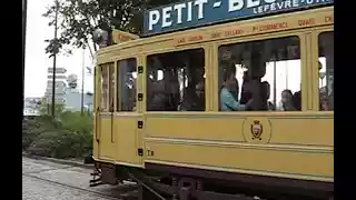 Nantes old tram video