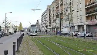 Paris trams video
