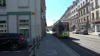 St. Etienne trams video