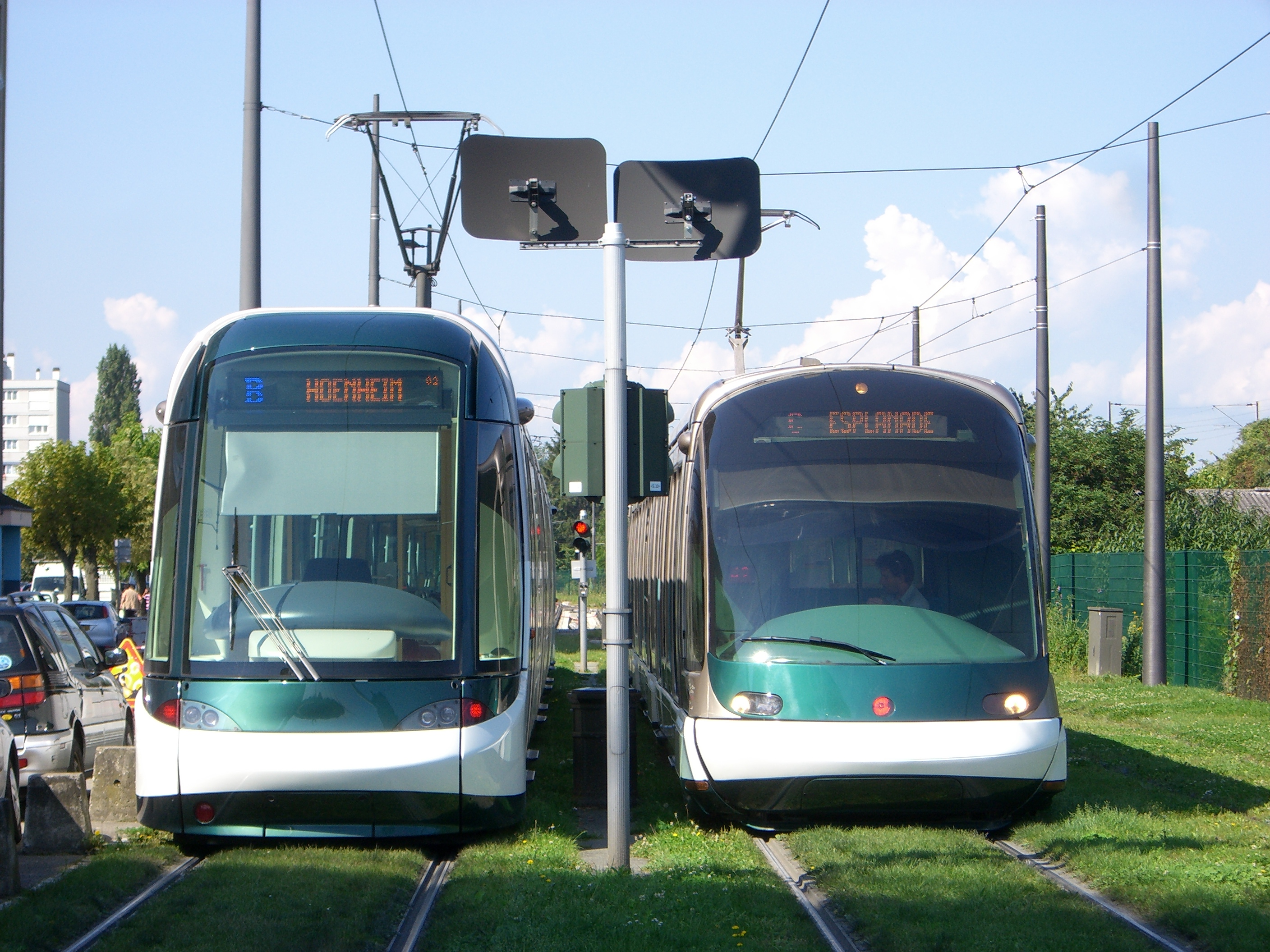 Strasbourg tram photo