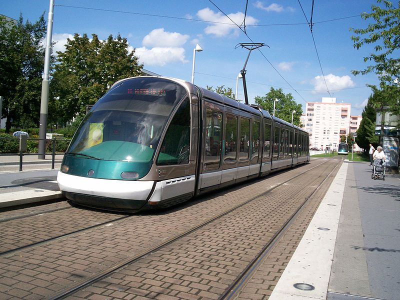 Strasbourg tram photo