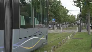 Toulouse trams video