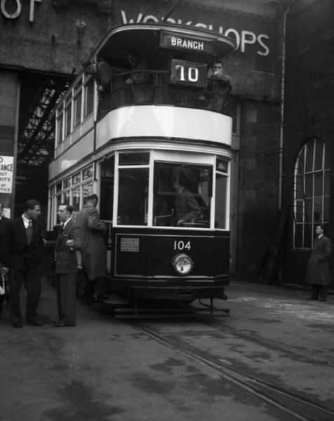 Old Bradford tram