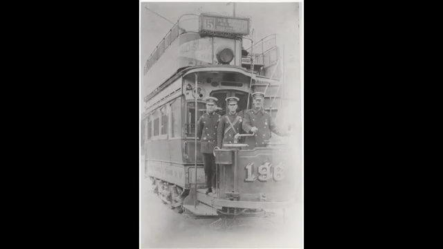 Bristol old trams video