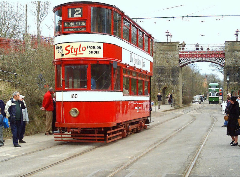 Old Leeds tram