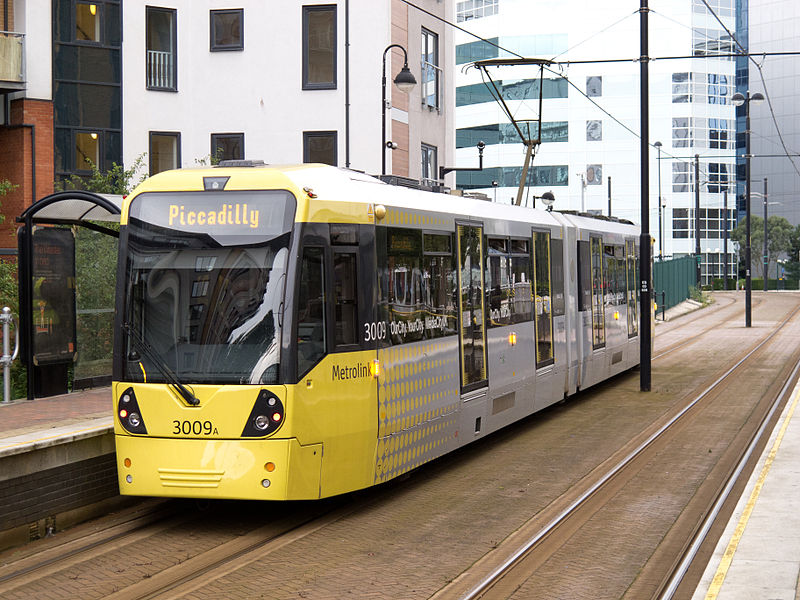 Manchester tram photo