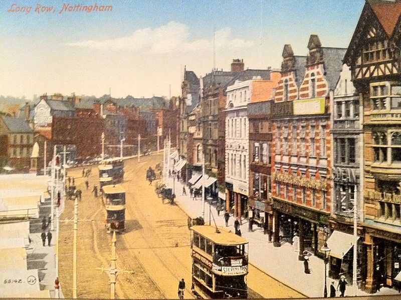 Nottingham old tram photo