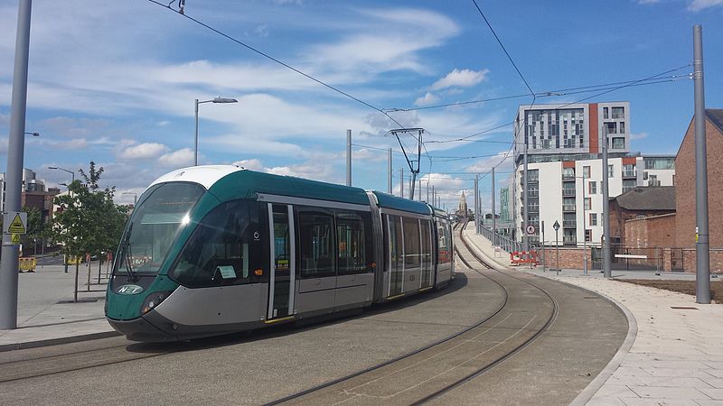 Nottingham tram photo