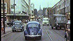 Old trams in Sheffield video