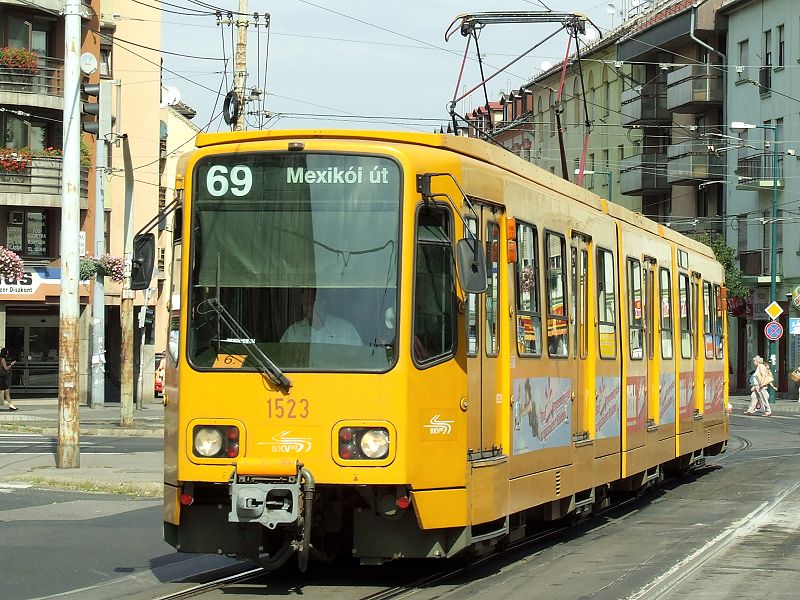 Budapest tram photo