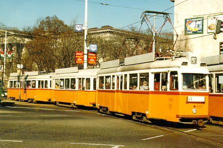 Budapest tram