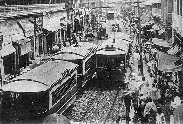 Calcutta tram photo