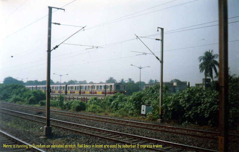 Calcutta metro photo