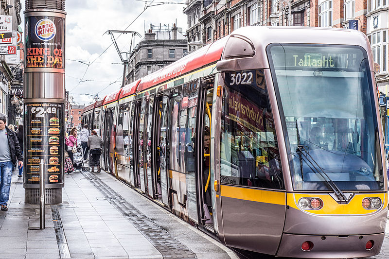 Dublin tram photo