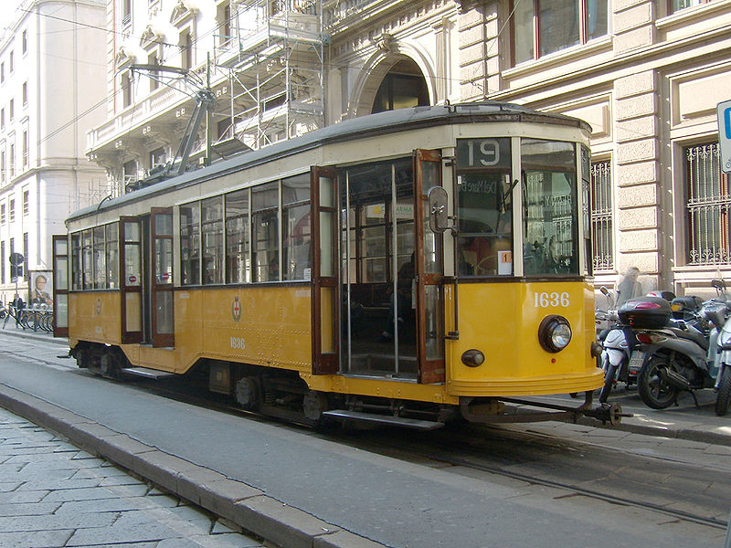 Milan tram