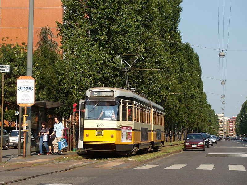 Milan tram