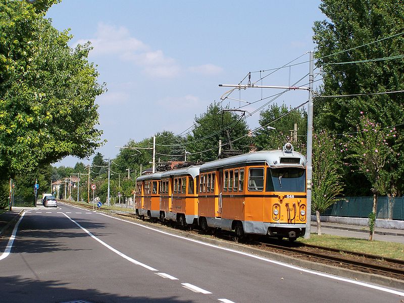 Milan tram photo