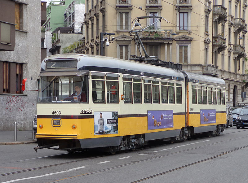 Milan tram