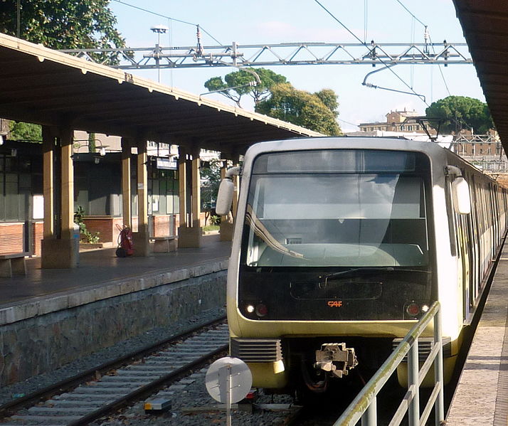 Rome suburban train