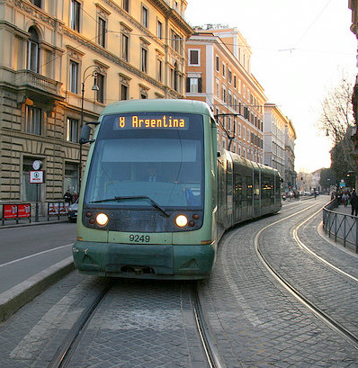 Rome tram photo