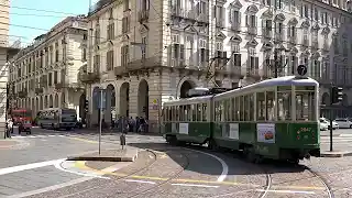 Turin old trams video