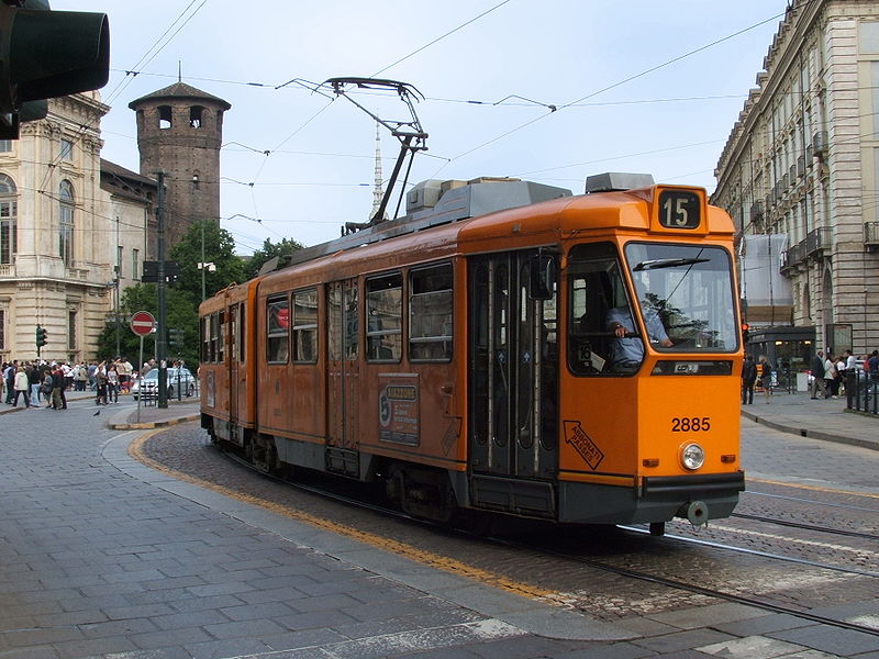 Turin tram photo