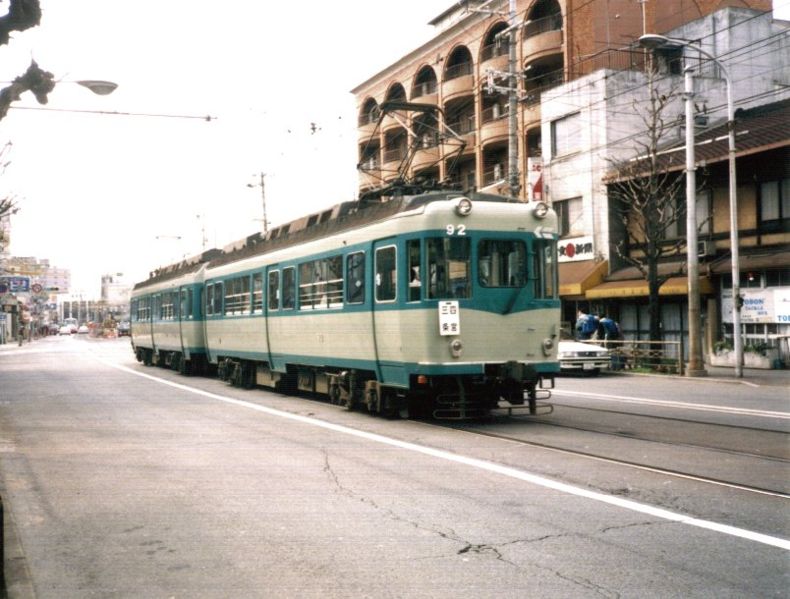 Kyoto Keihan streetcar photo