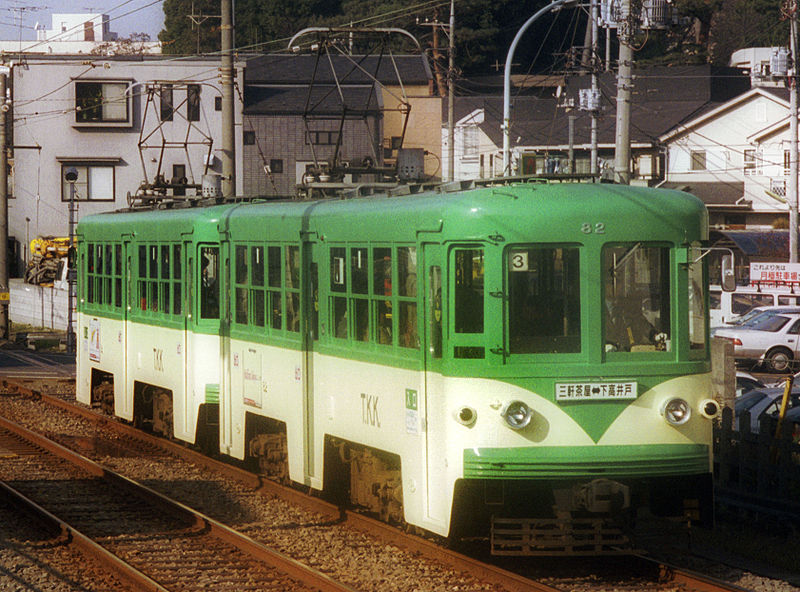 Setagaya new tram photo