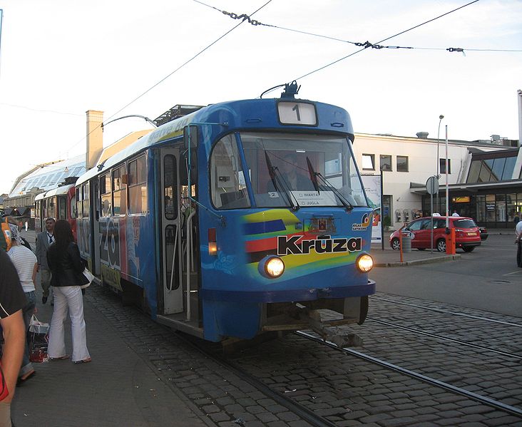 Riga tram photo