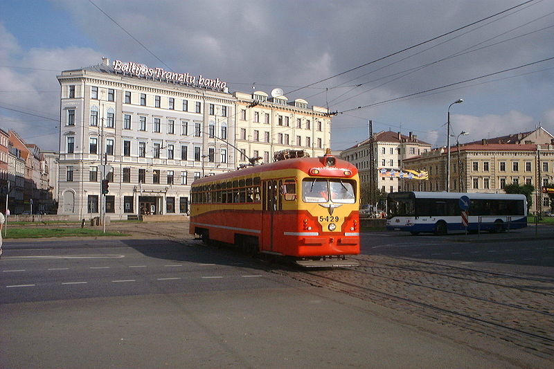 Riga Modern Tram photo