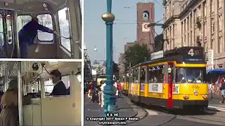 1970 Amsterdam tram video