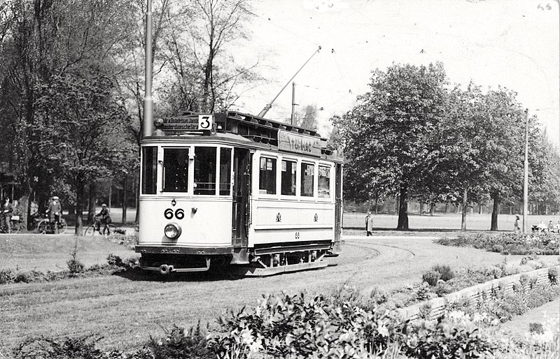 Utrecht old tram photo
