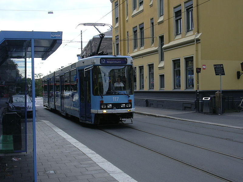 Oslo tram photo