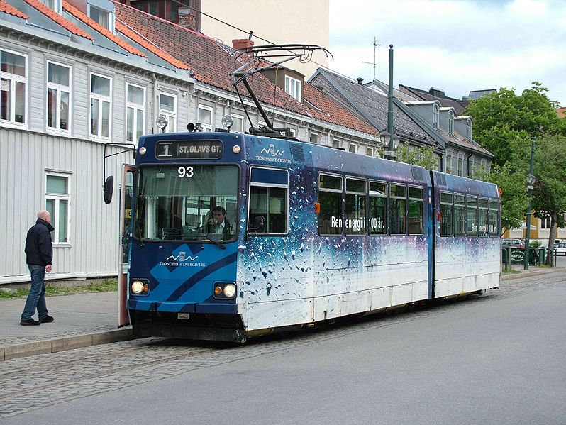 Trondheim tram photo