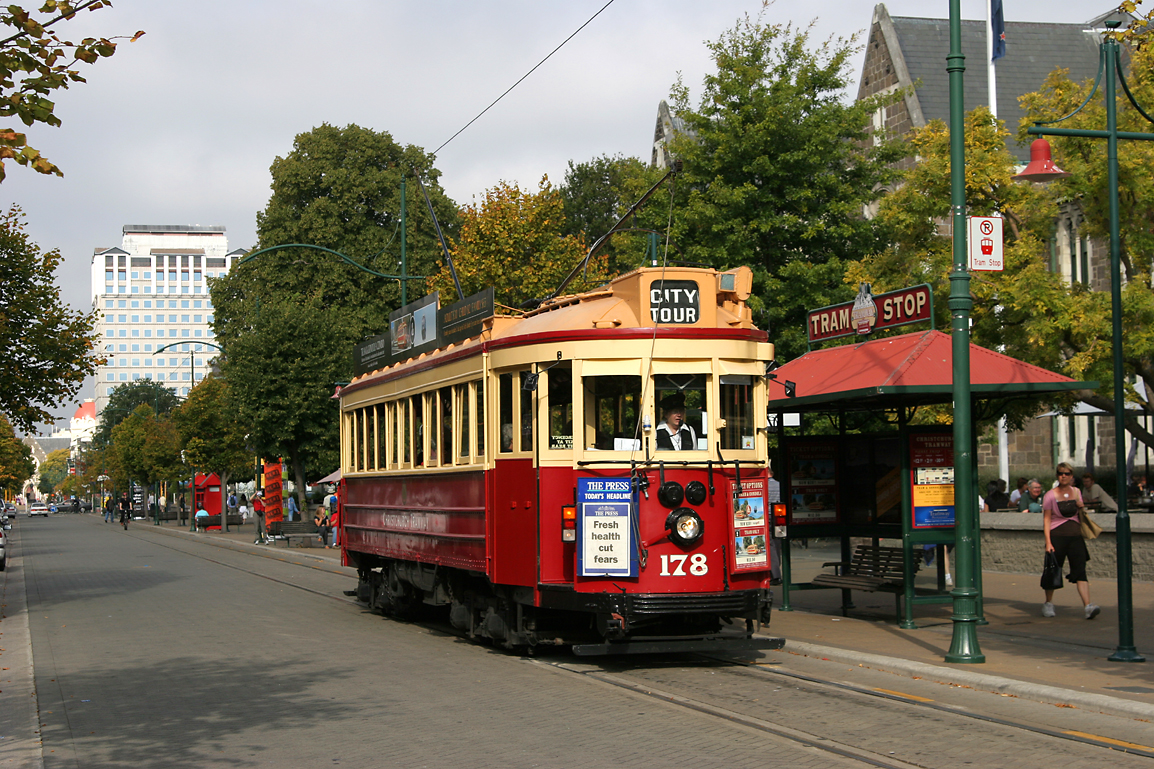 Christchurch heritage tram