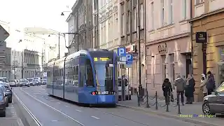 Cracow trams video