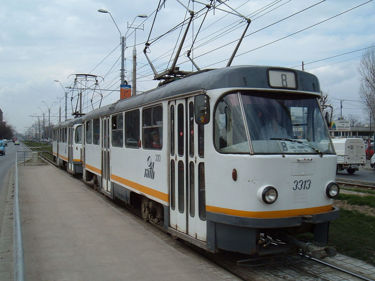Bucharest tram