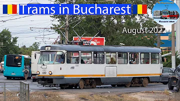 Bucharest trams video