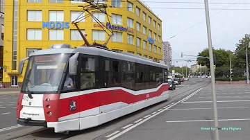 Moscow trams video