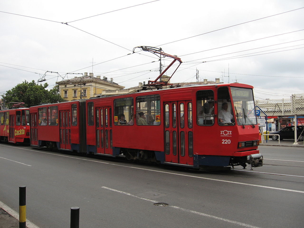 Belgrade tram photo