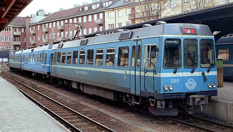 Stockholm Suburban train photo