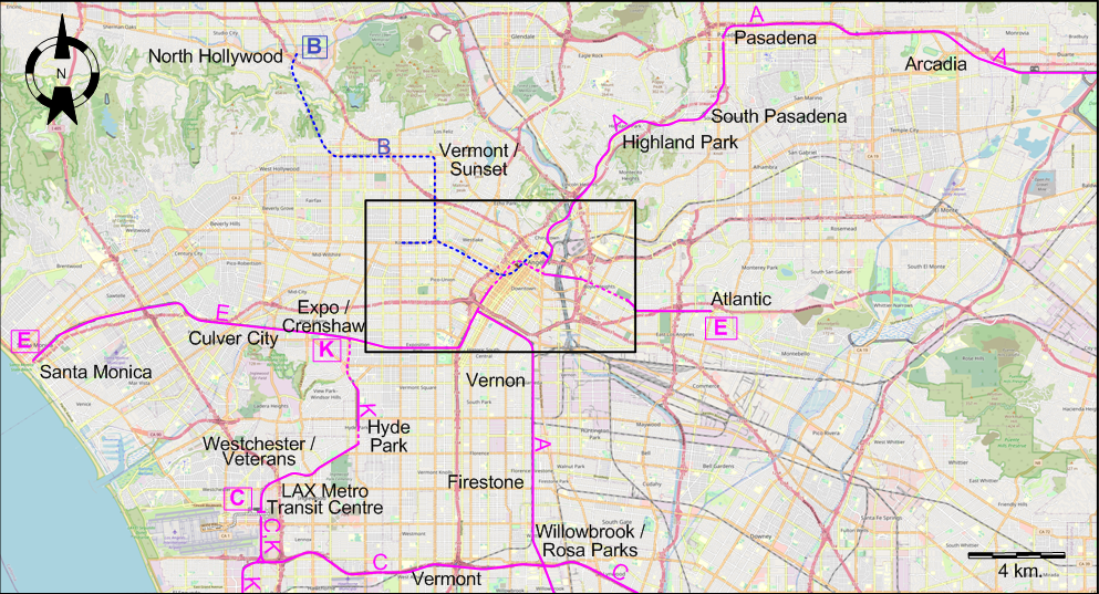 Los Angeles Main area  – 2025