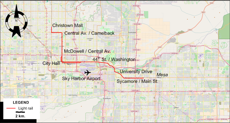 Phoenix LR map