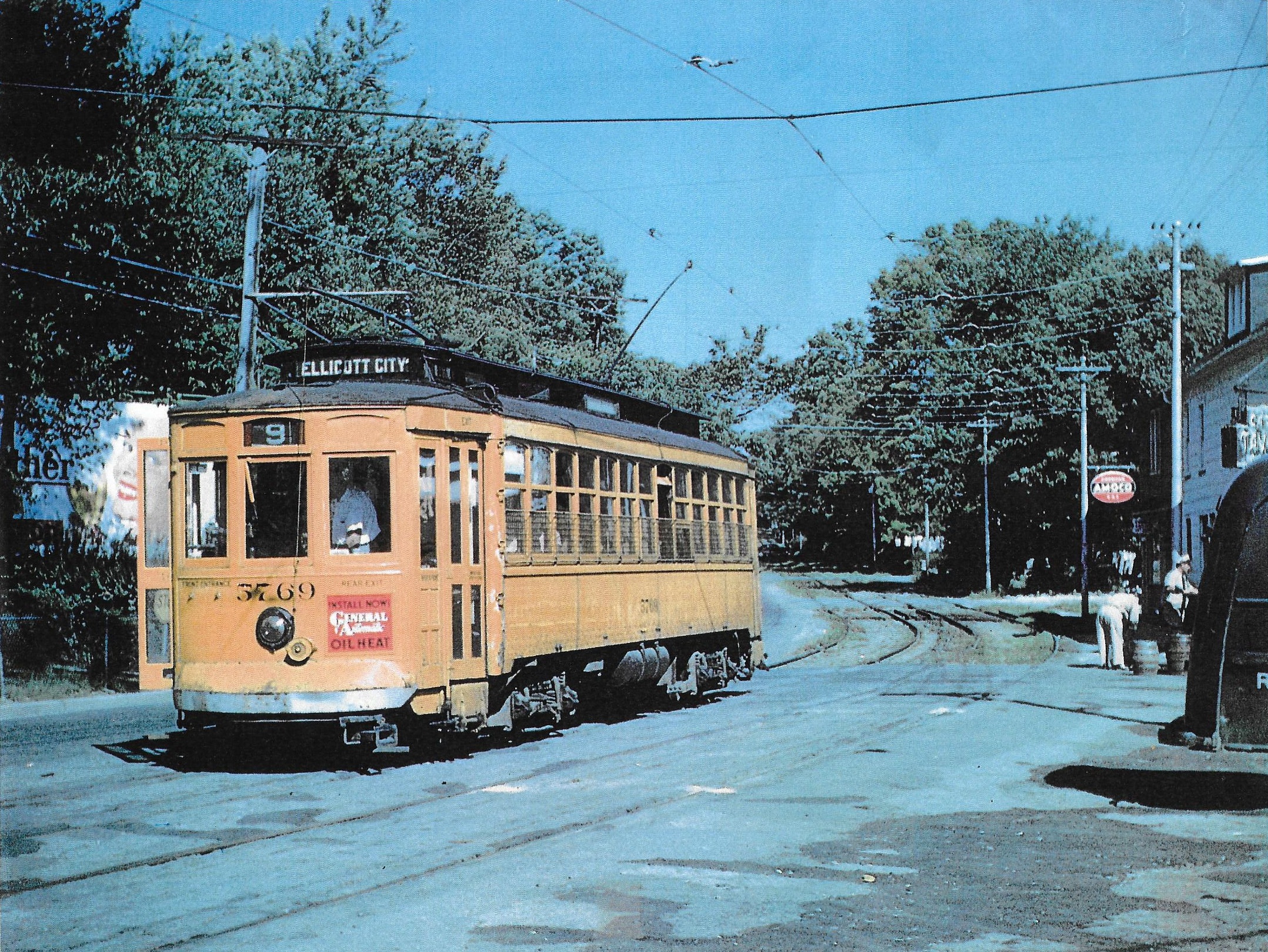 Baltimore streetcar photo