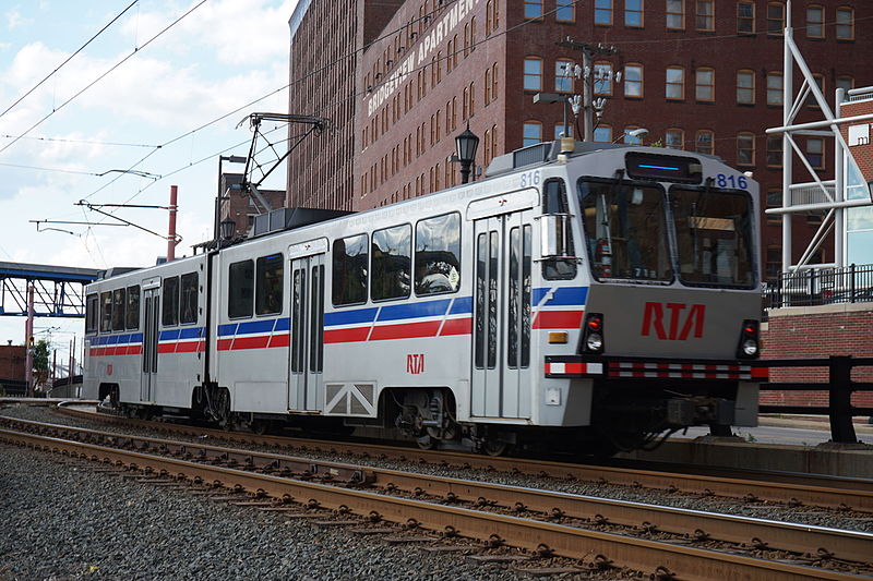 Cleveland Blue Line train photo